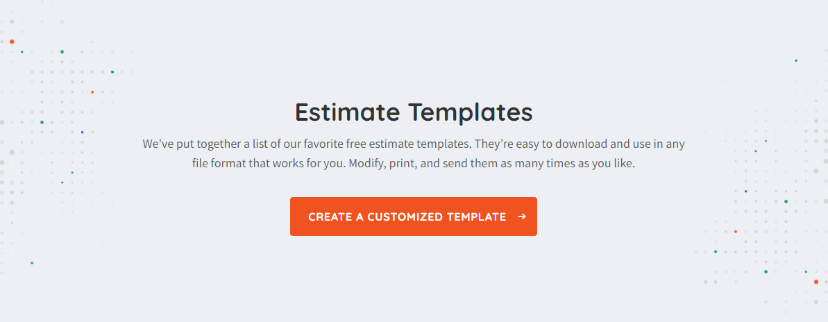 Invoice simple for Invoice Estimates