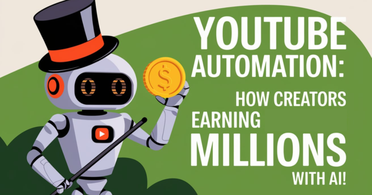 YouTube Automation How Creators Are Earning Millions With AI