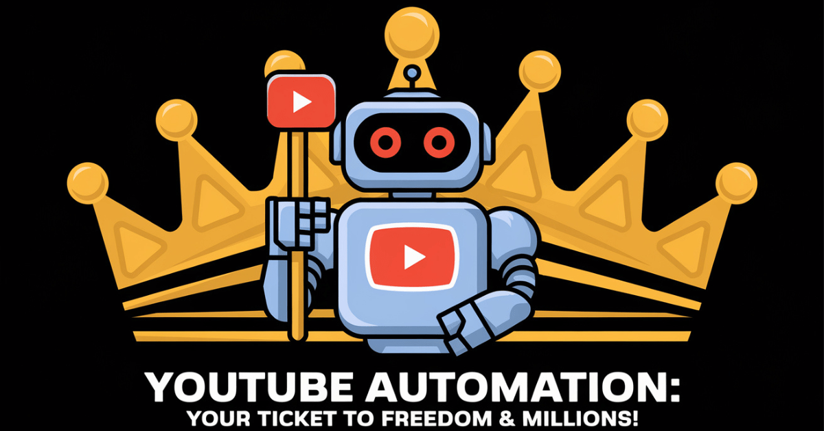 How To Start Youtube Automation: Your Ticket to Freedom & Millions.