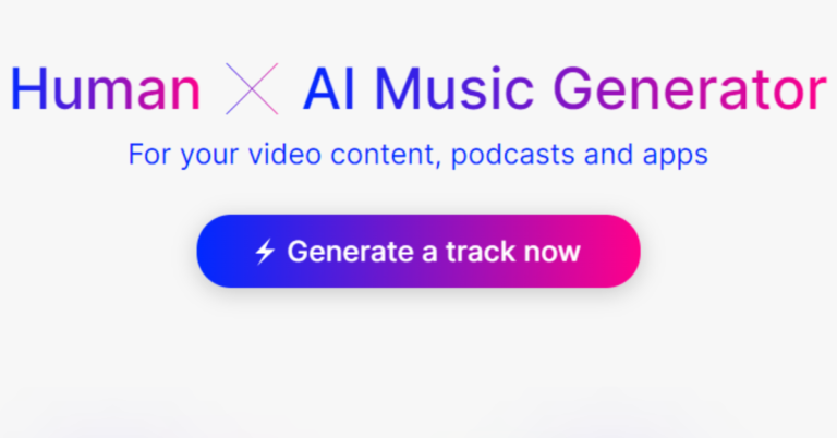 Mubert for AI Generated music